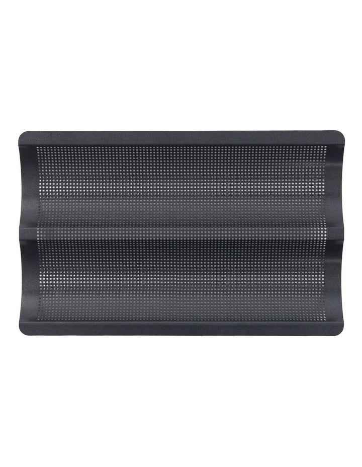 Ultimate Non-Stick Crisping Baguette Tray 38x24cm in Black