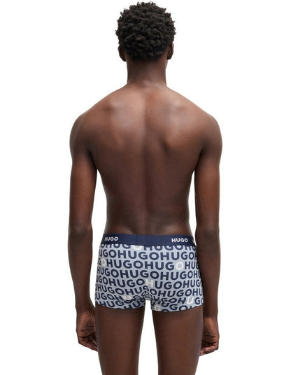 Triplet Cotton Stretch Trunks 3 Pack in Multi