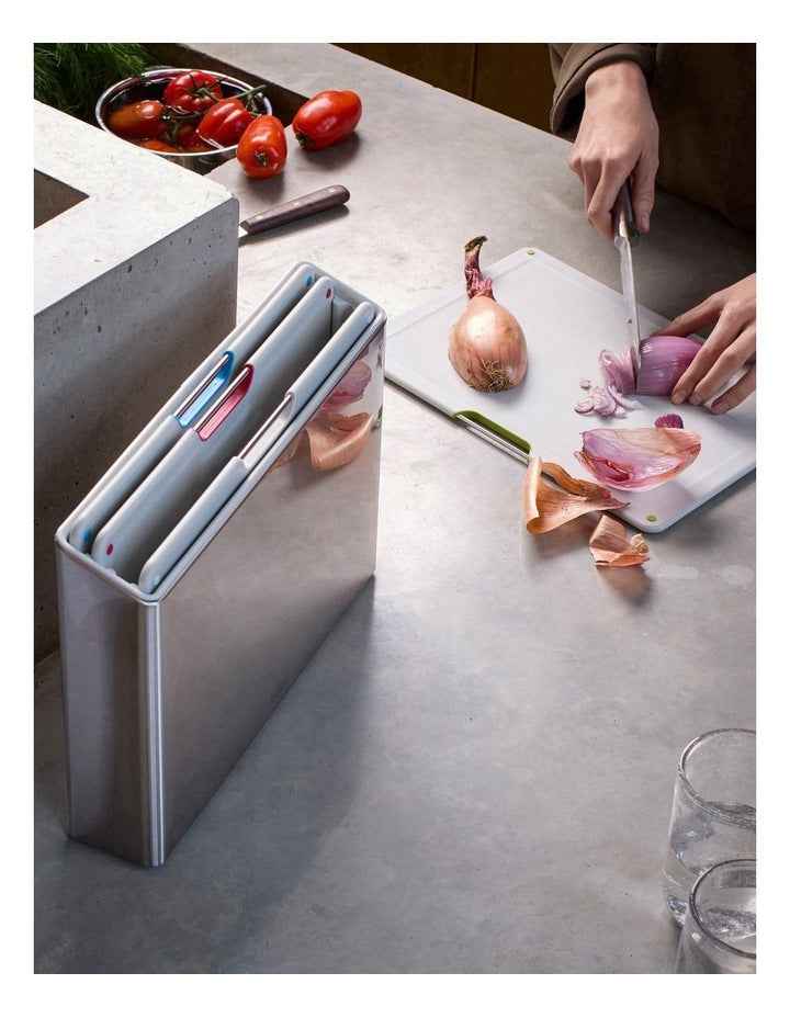 Folio Steel Board Set 4 Pieces in Light Stone