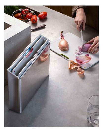 Folio Steel Board Set 4 Pieces in Light Stone
