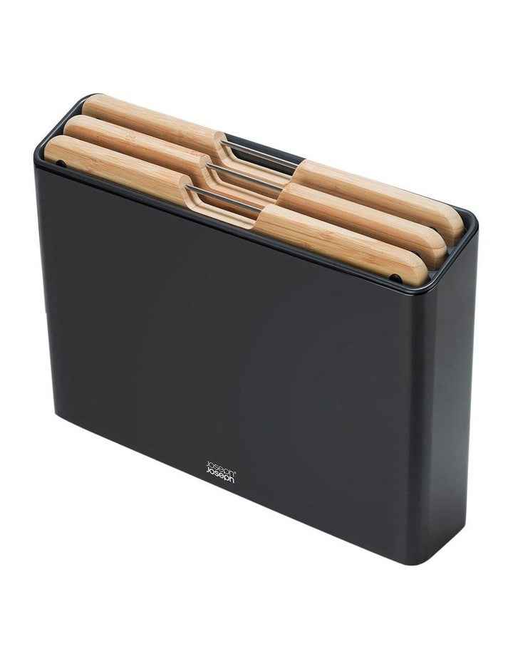 Folio Steel Bamboo Board Set 3 Pieces in Black