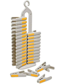 PegStore Clothes Peg Set 30 Pieces in Grey