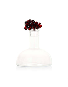 Bordeaux 1300ml Handblown Glass Wine Decanter Clear Amber