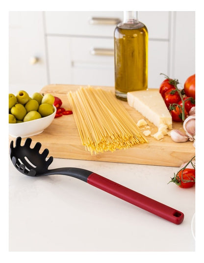 Pasta Spoon in Empire Red