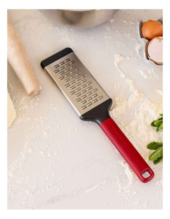 Medium Etched Grater in Empire Red