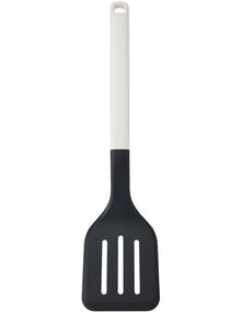 Slotted Turner in Porcelain