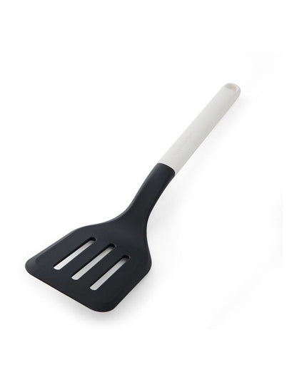 Slotted Turner in Porcelain
