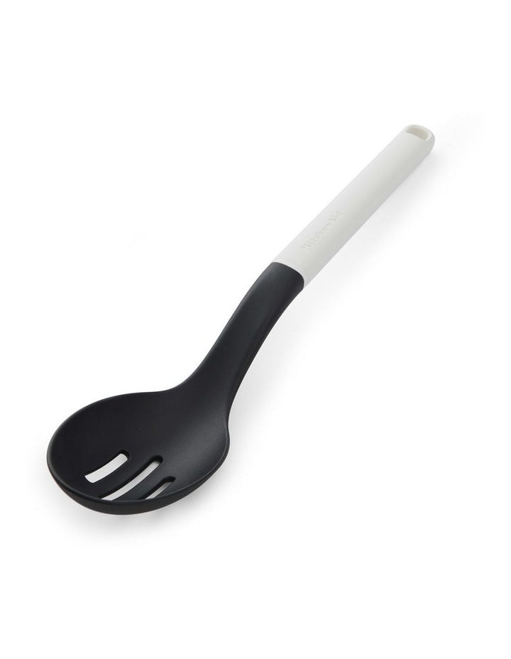 Slotted Spoon in Porcelain
