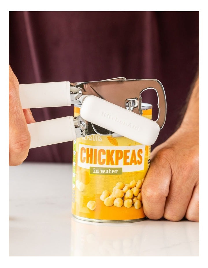 Can Opener With Bottle Opener in Porcelain