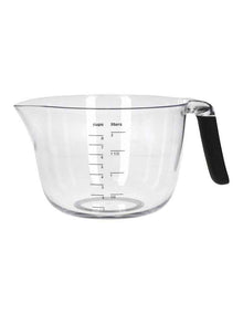 Mixing And Measuring Bowl With Handle in Clear