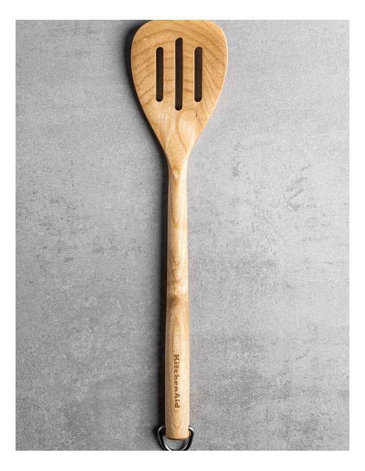 Slotted Turner in Birch