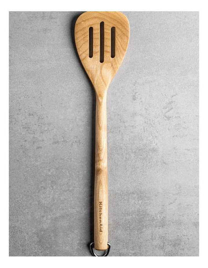Slotted Turner in Birch