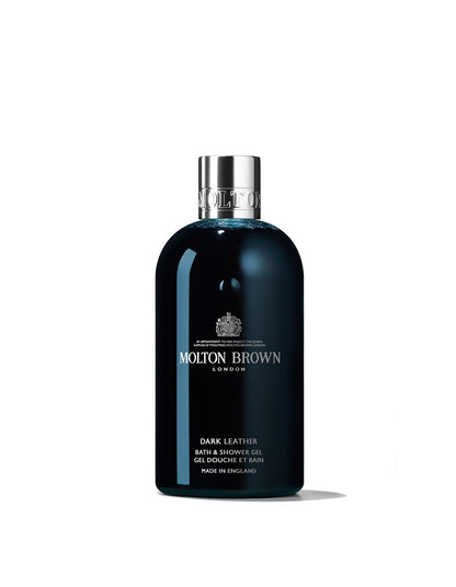 Dark Leather Bath & Shower Gel 300ml
