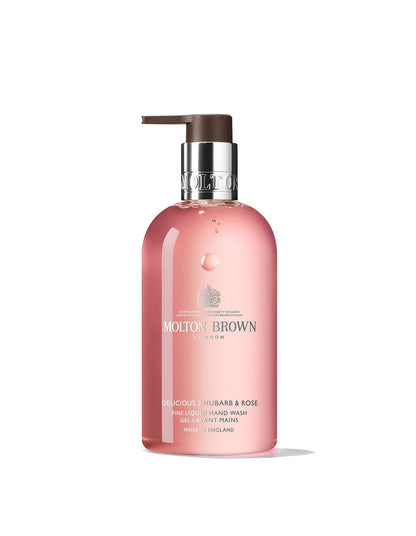 Delicious Rhubarb & Rose Fine Liquid Hand Wash 300ml