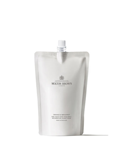 Orange & Bergamot Fine Liquid Hand Wash Refill 400ml