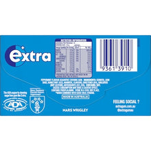 Extra Peppermint Sugar Free Chewing Gum 14pc 27g