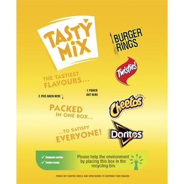 Tasty Mix Chips Variety Box 20 pack