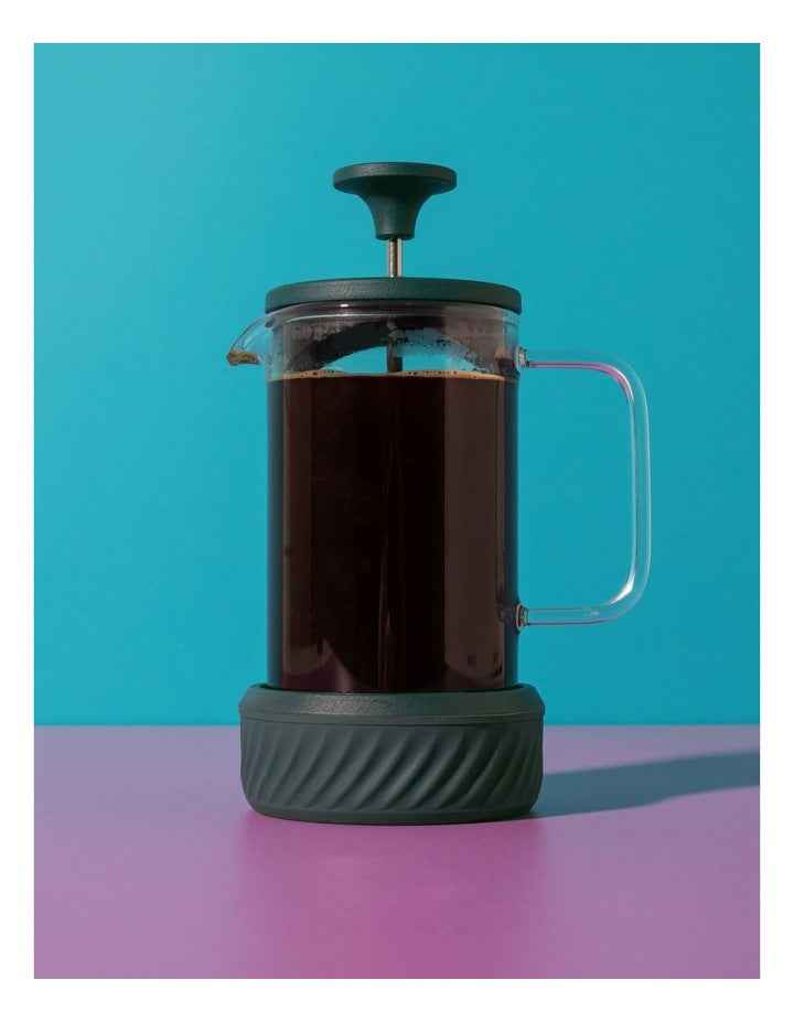 Glass 8 Cup 1L in Green