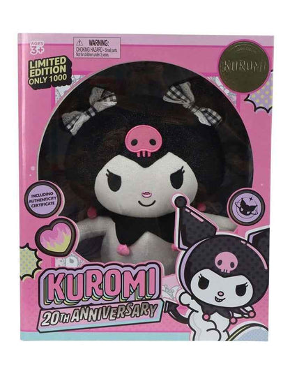 12 Limited Edition Kuromi 20th Anniversary Plush