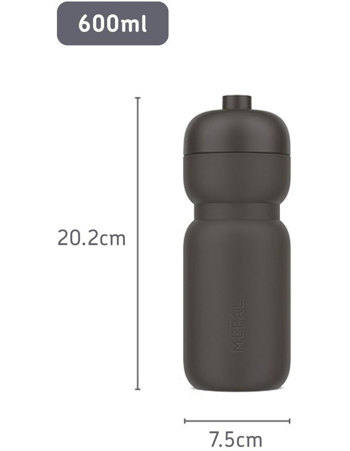 Squeeze Bottle 600ml in Black