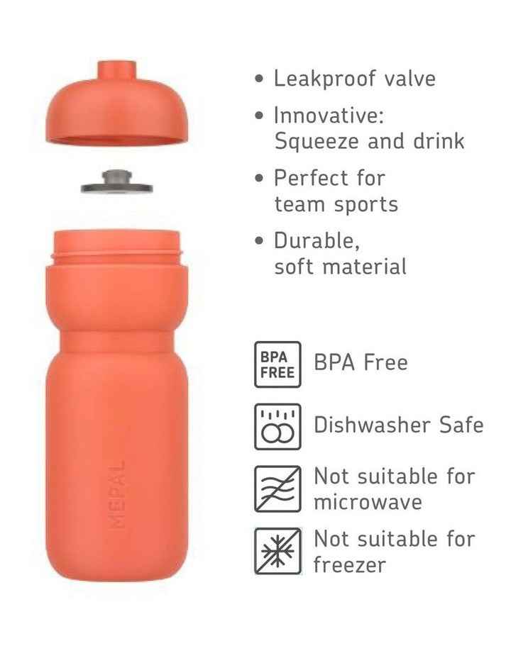 Squeeze Bottle 600ml in Peach Orange