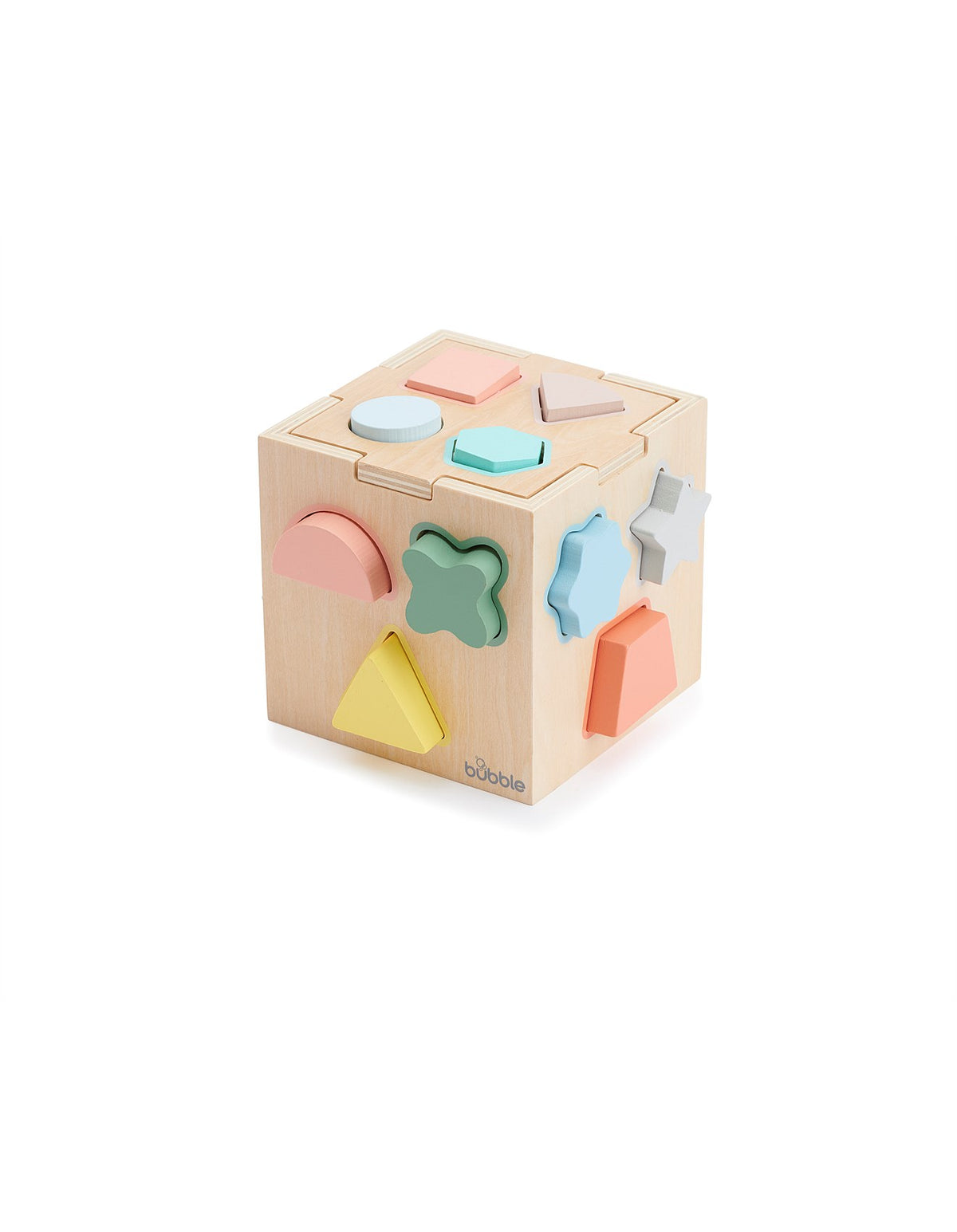 Wooden Shape Sorting Cube