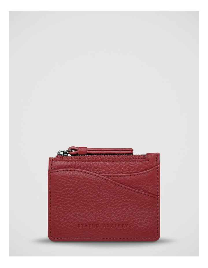 Hearts Still Beating Credit Card Holder in Rouge