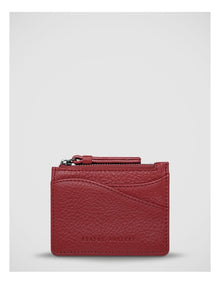 Hearts Still Beating Credit Card Holder in Rouge