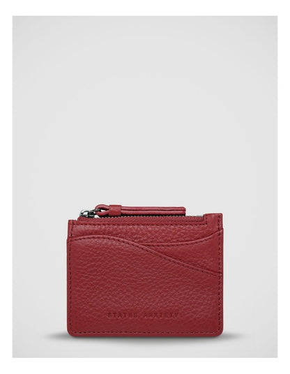 Hearts Still Beating Credit Card Holder in Rouge
