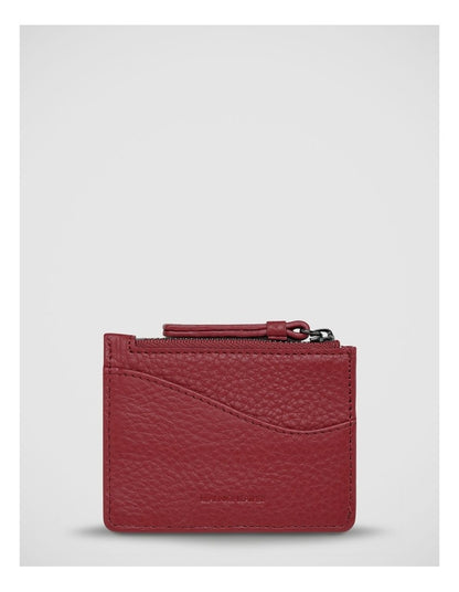 Hearts Still Beating Credit Card Holder in Rouge