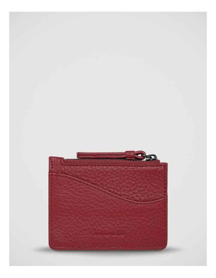 Hearts Still Beating Credit Card Holder in Rouge