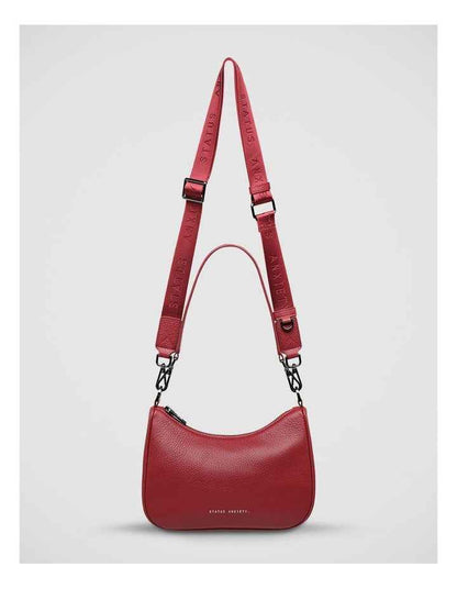 Look Both Ways Conv Shoulder Bag in Rouge