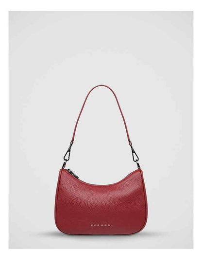 Look Both Ways Conv Shoulder Bag in Rouge