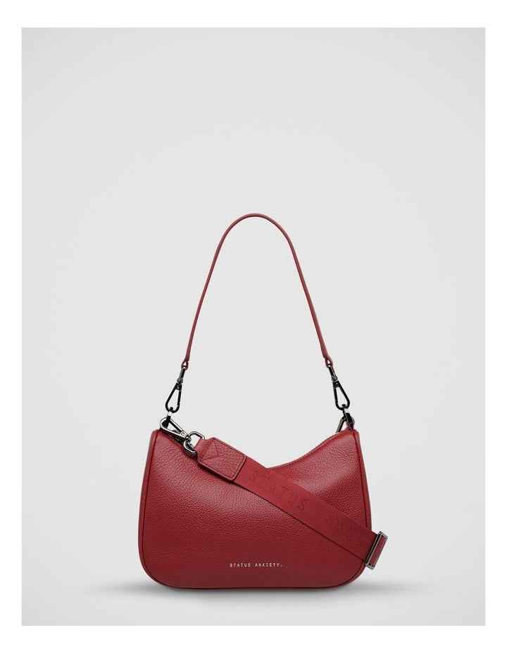 Look Both Ways Conv Shoulder Bag in Rouge