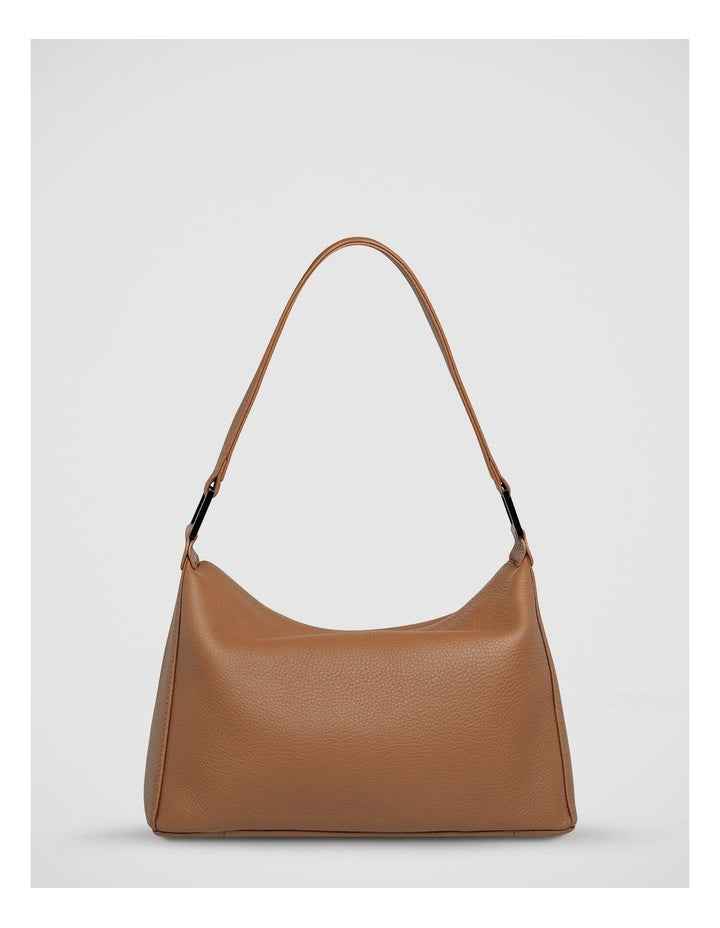 Think Twice Shoulder Bag in Camel