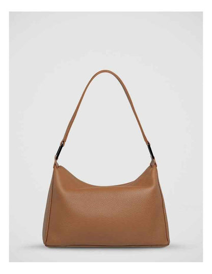 Think Twice Shoulder Bag in Camel