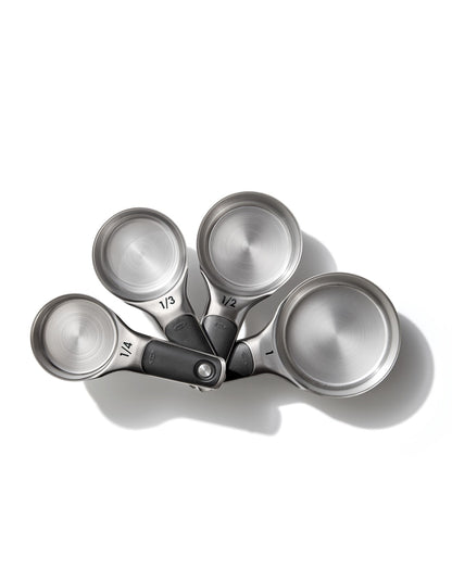 4 Piece Stainless Steel Measuring Cup Set