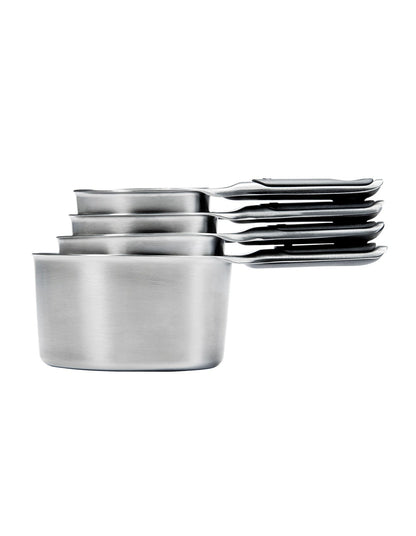 4 Piece Stainless Steel Measuring Cup Set