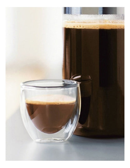 Bodum Pavina Double Wall Glass Set 2 x 350ml and 2 x 80ml