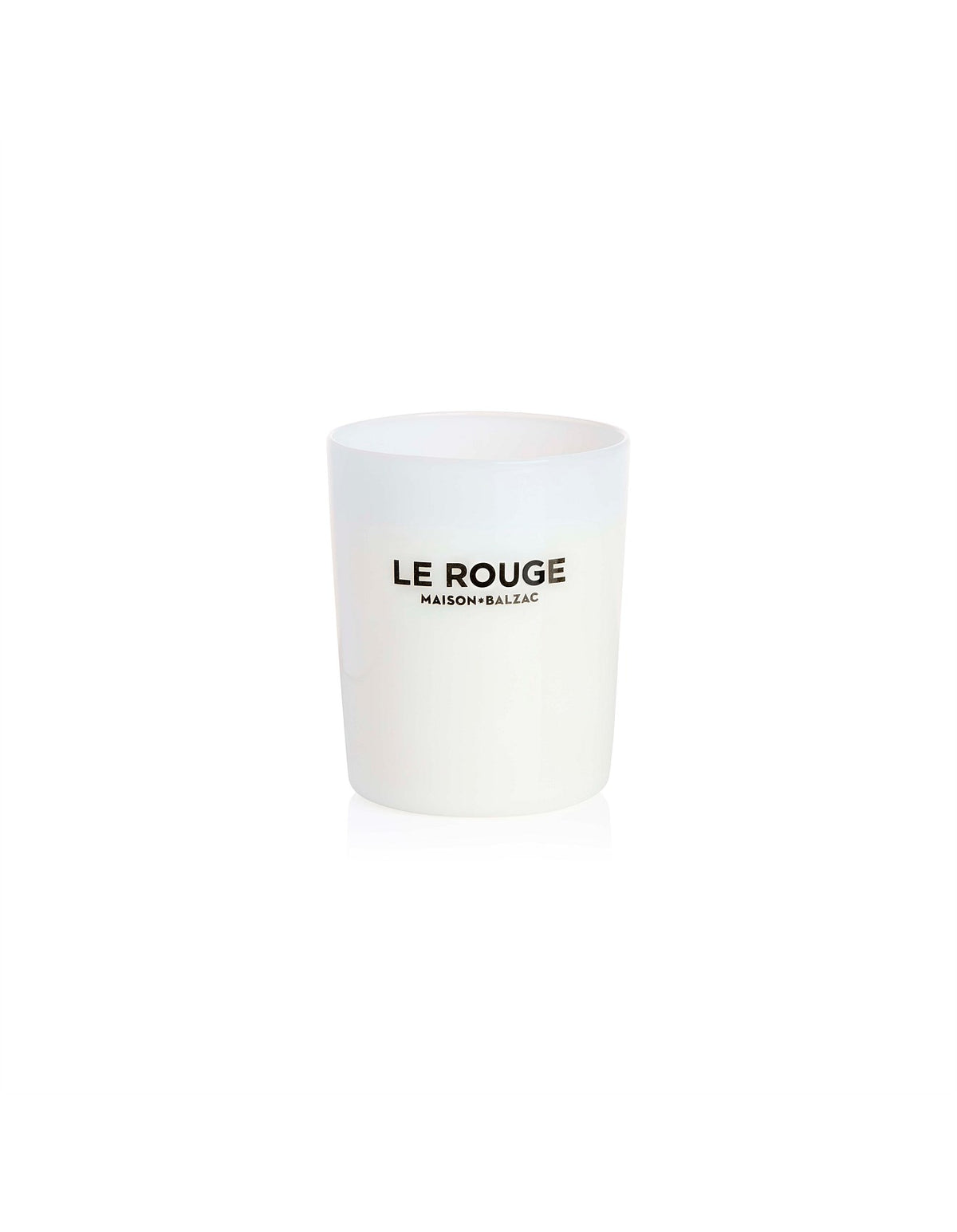 Le Rouge 300g Soy Coconut Scented Candle White