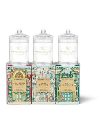 Christmas Trio Soy Candles  3x 60g