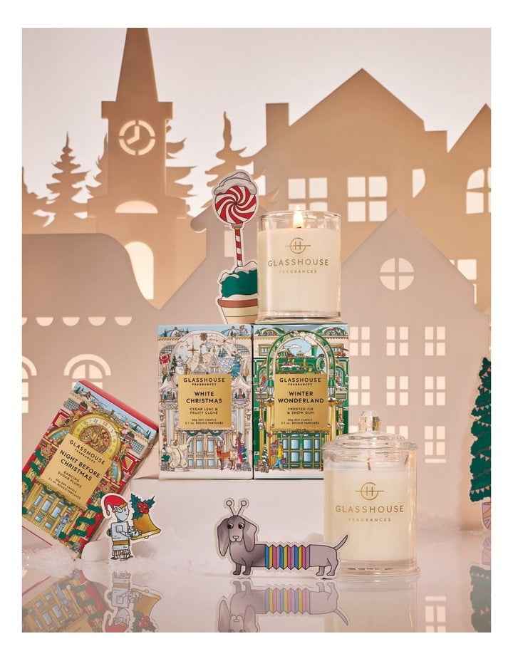 Christmas Trio Soy Candles  3x 60g