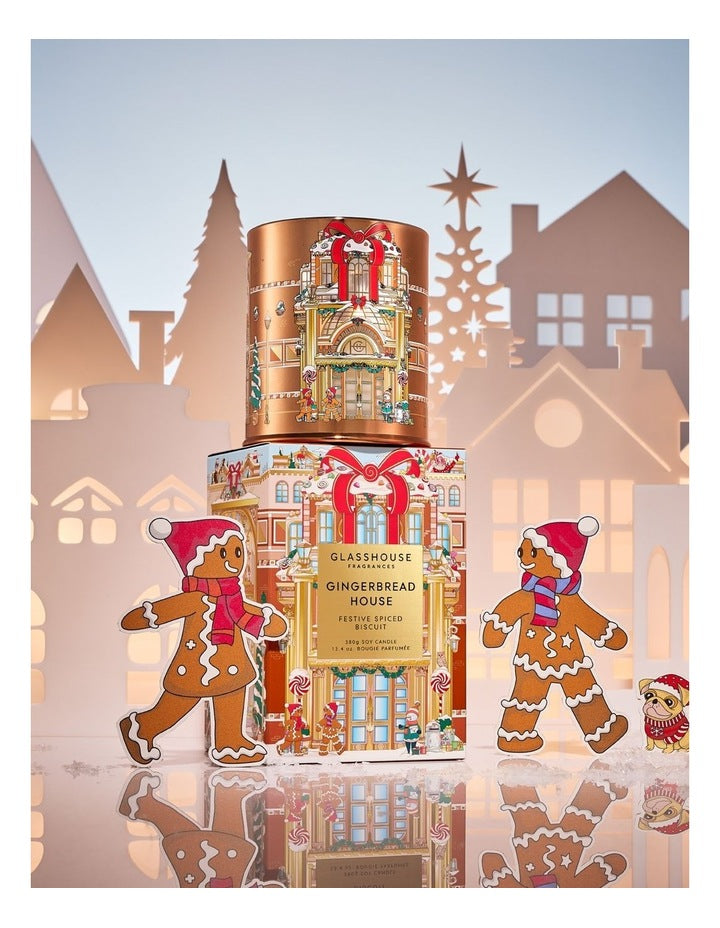 Gingerbread House Soy Candle 380g