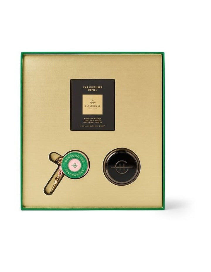Car Diffuser & Keyring Gift Set