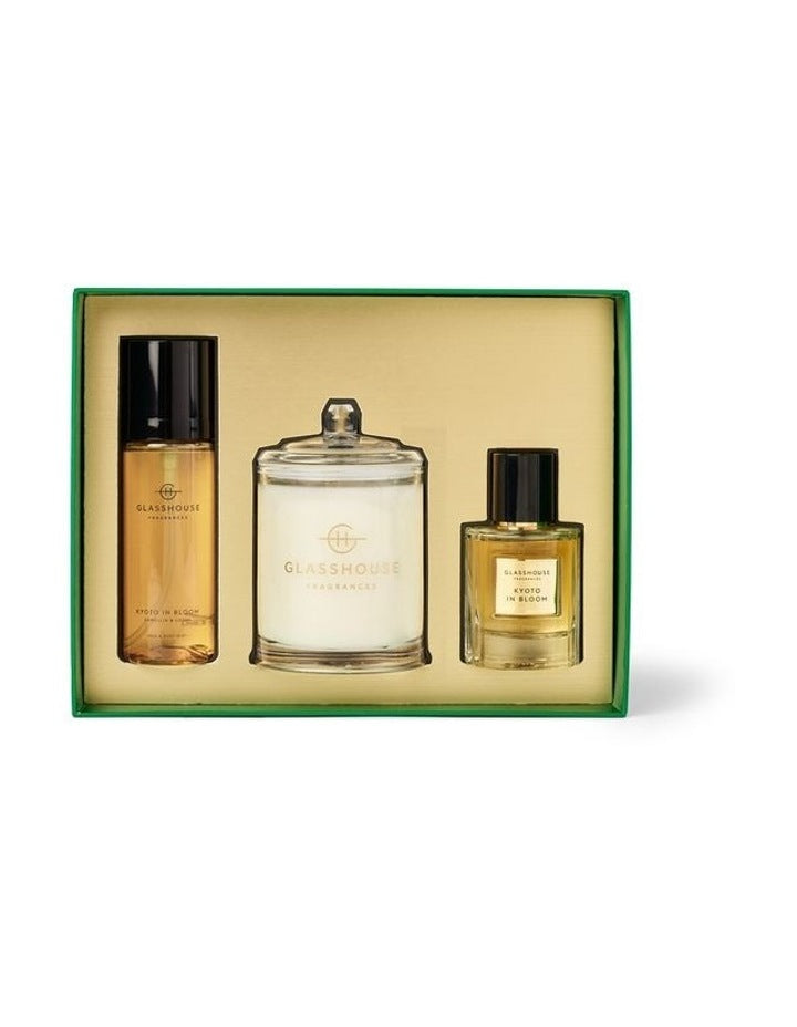 Kyoto in Bloom Fragrance Trio Gift Set