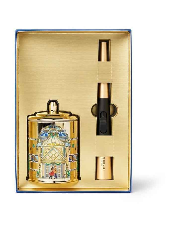 Midnight In Milan Soy Candle & Lighter Gift Set