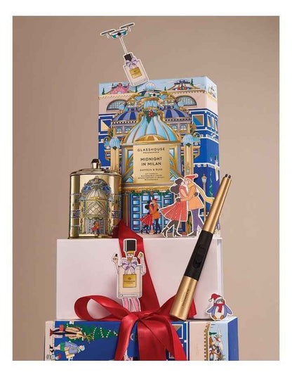 Midnight In Milan Soy Candle & Lighter Gift Set