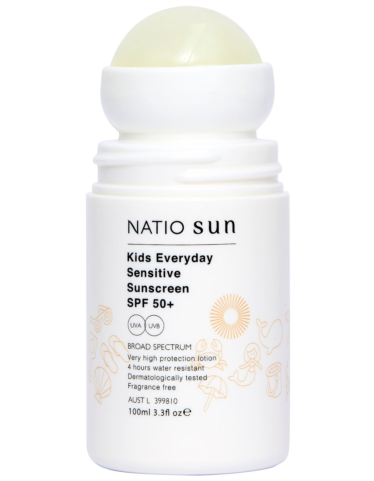 Kids Everyday Sensitive Sunscreen SPF 50+ Roll-On 100ml