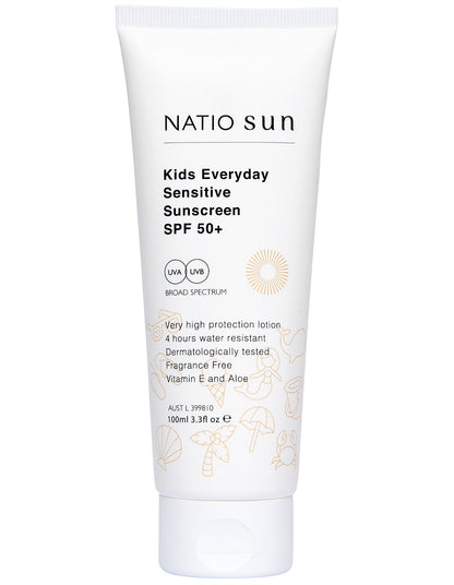 Kids Everyday Sensitive Sunscreen SPF 50+ Tube 100ml