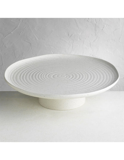 OTTAWA FOOTED CAKE STAND 32X8.5CM CALICO